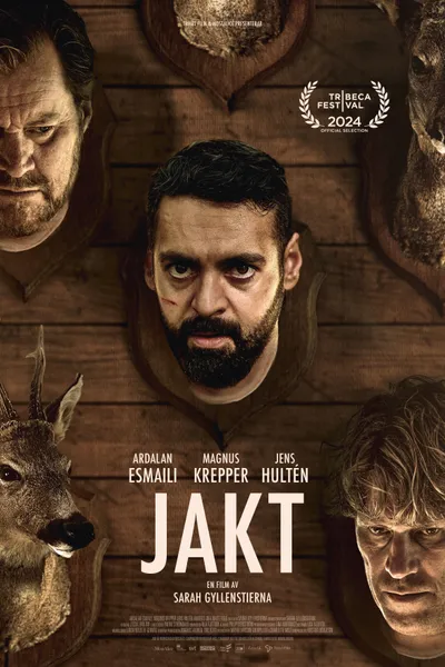 Hunters on a White Field